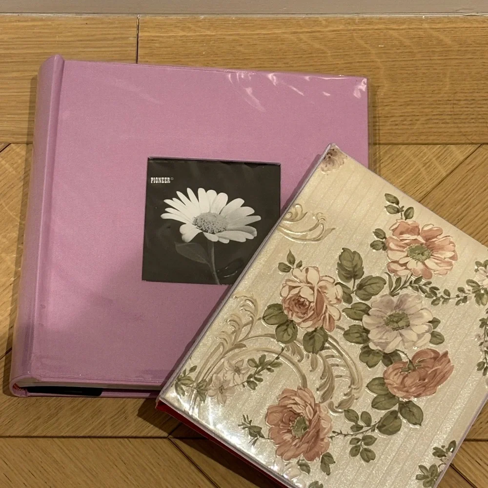 Pioneer Purple Cloth Frame Photo Album